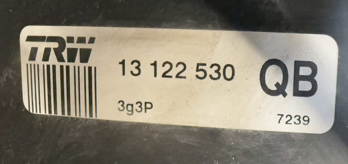 Bremskraftverstärker OPEL MERIVA 2003 13122530