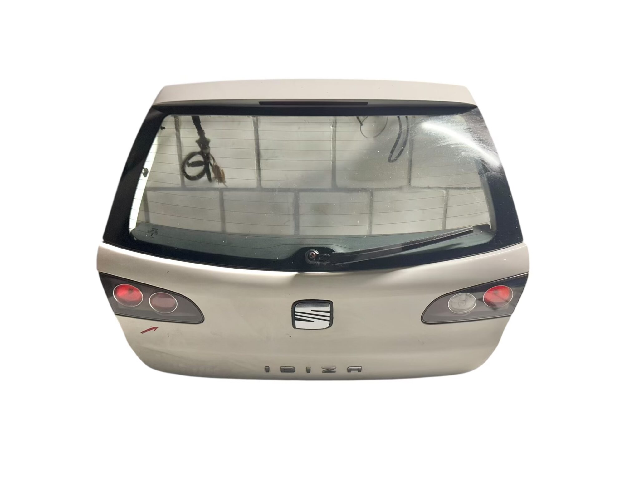Heckklappe Komplett Seat Ibiza 1.2 2008 Farbe Code: Weiss LB9A