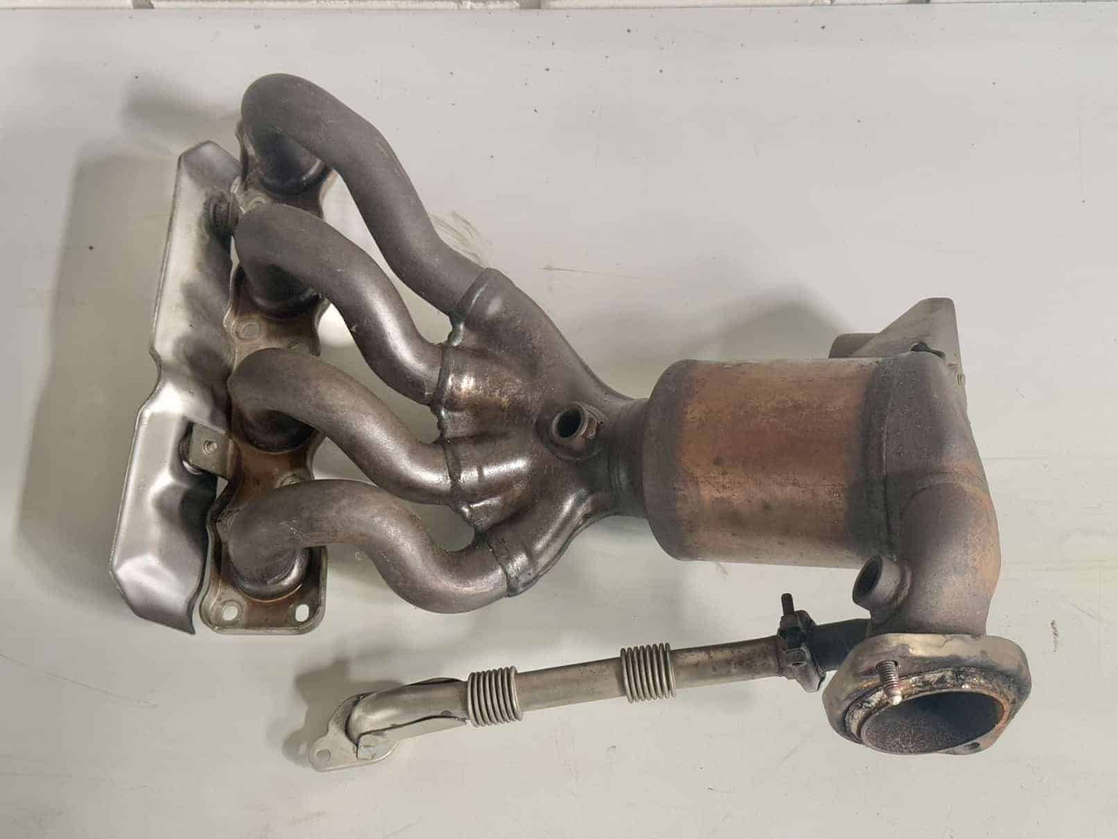 Katalysator Abgaskrümmer N43 BMW 116i E81 E87 2009 7563672, 7578327