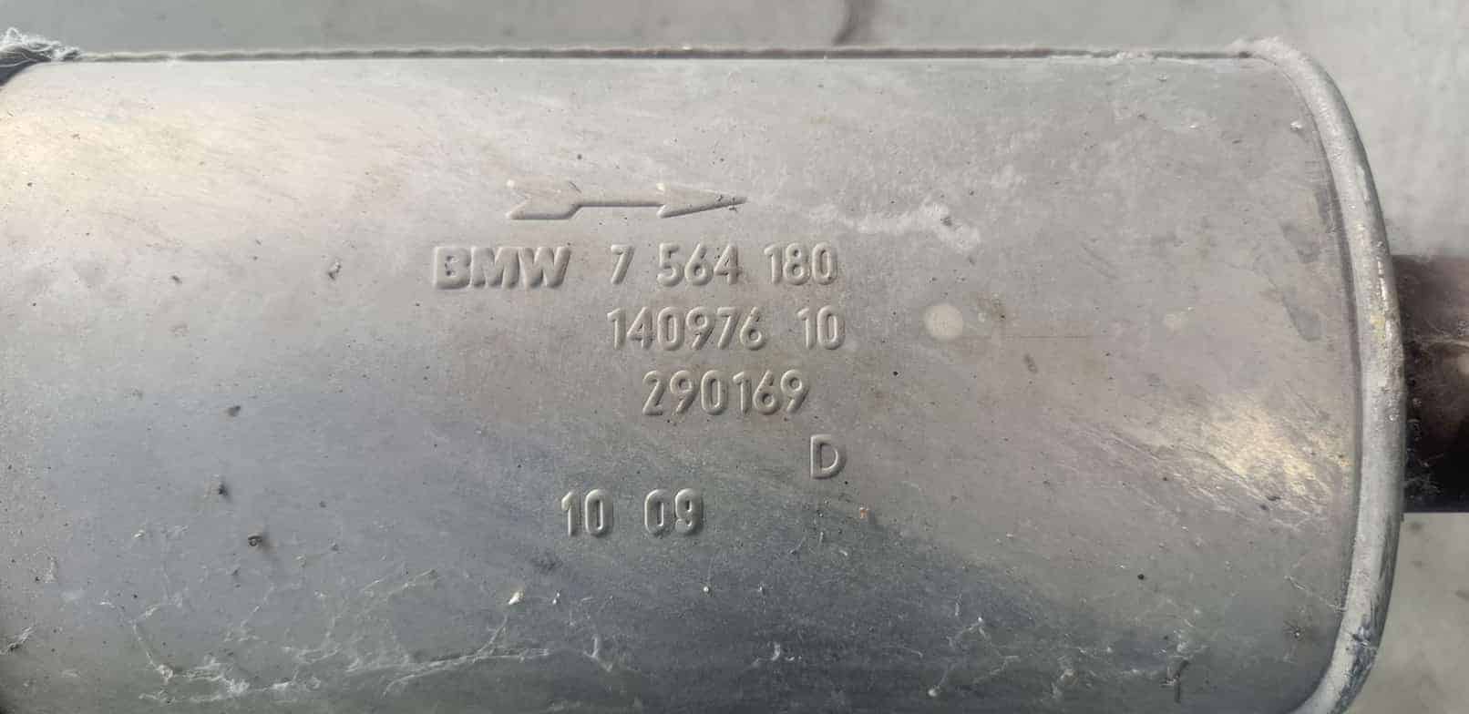 Auspuffanlage komplett mit Kat. BMW 116i E81 E87 2009