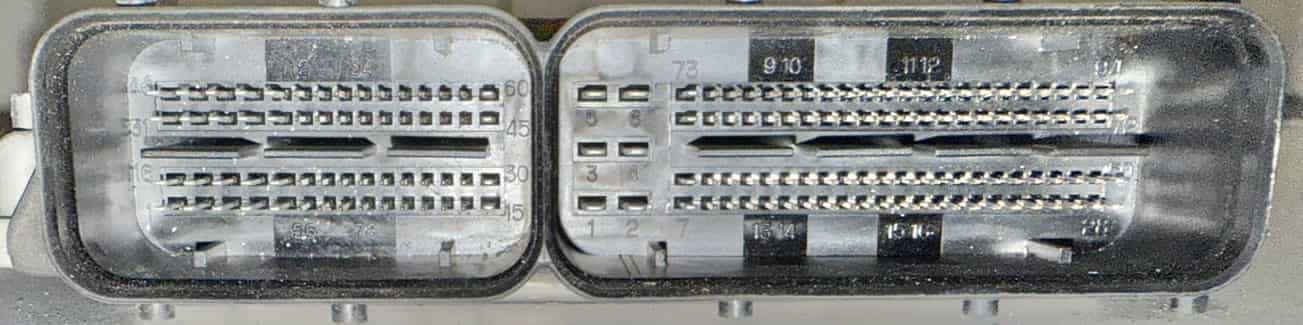 Motorsteuergerät ECU (EDC16C39-5.M7) OPEL GM ANTARA 2007