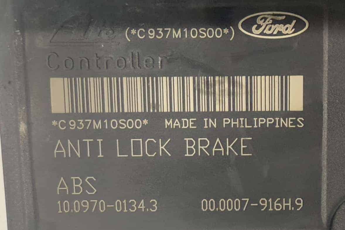 ABS Block Pumpe Steuergerät FORD Fiesta 1.4L 2008