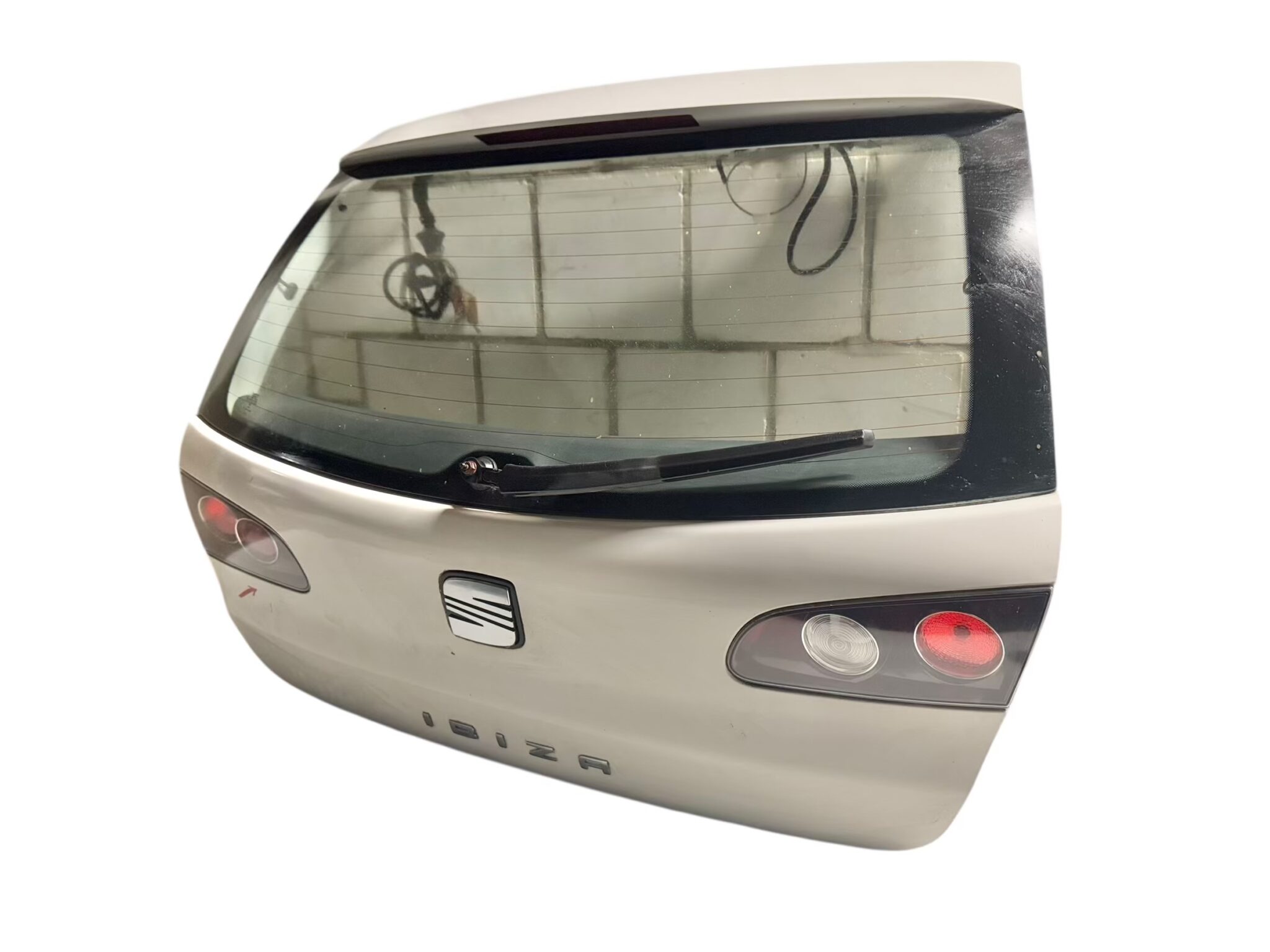 Heckklappe Komplett Seat Ibiza 1.2 2008 Farbe Code: Weiss LB9A