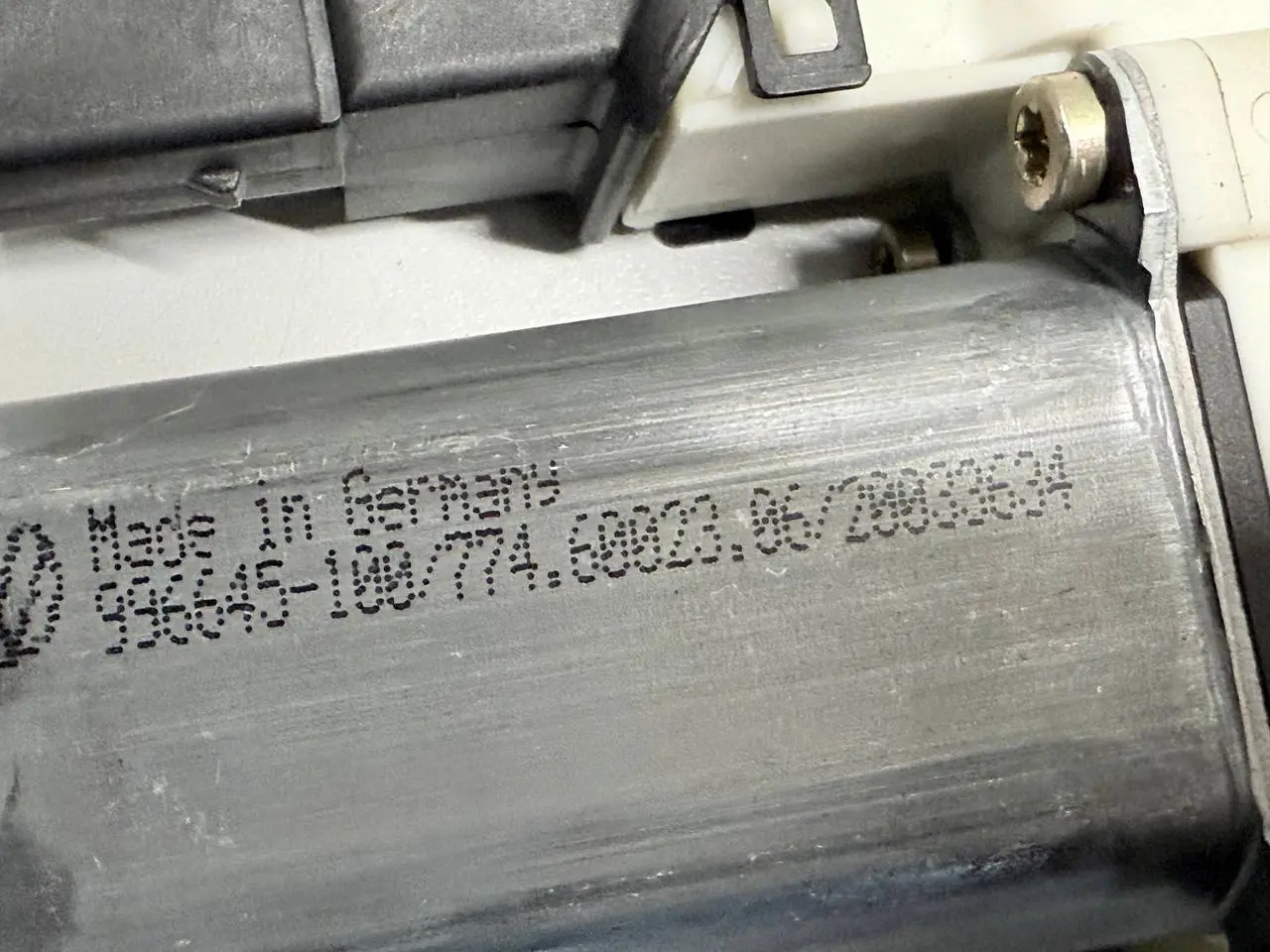 Fensterhebermotor + Seil mit Steuergerät VW Touran 1T1 2003 1K0959703B