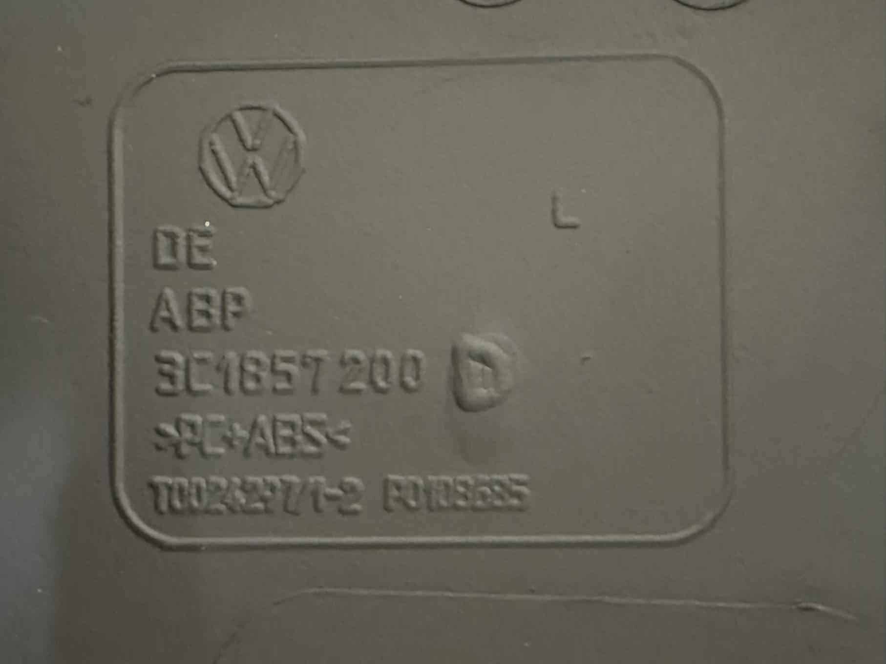 Abdeckung Armaturenbrett Verkleidung Zündschloss VW Passat 3C