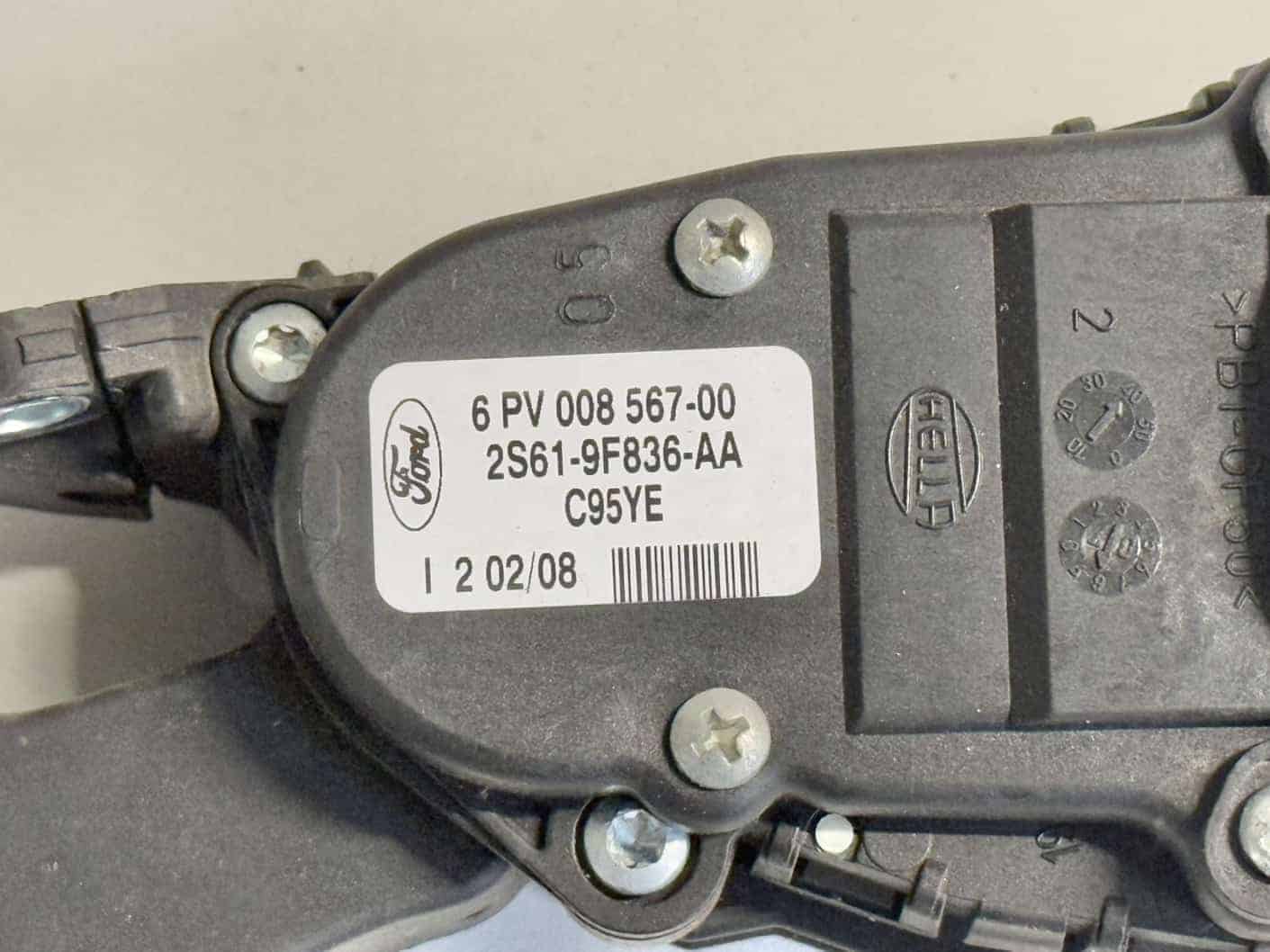 Gaspedal Sensor FORD Fiesta 1.4L 2008