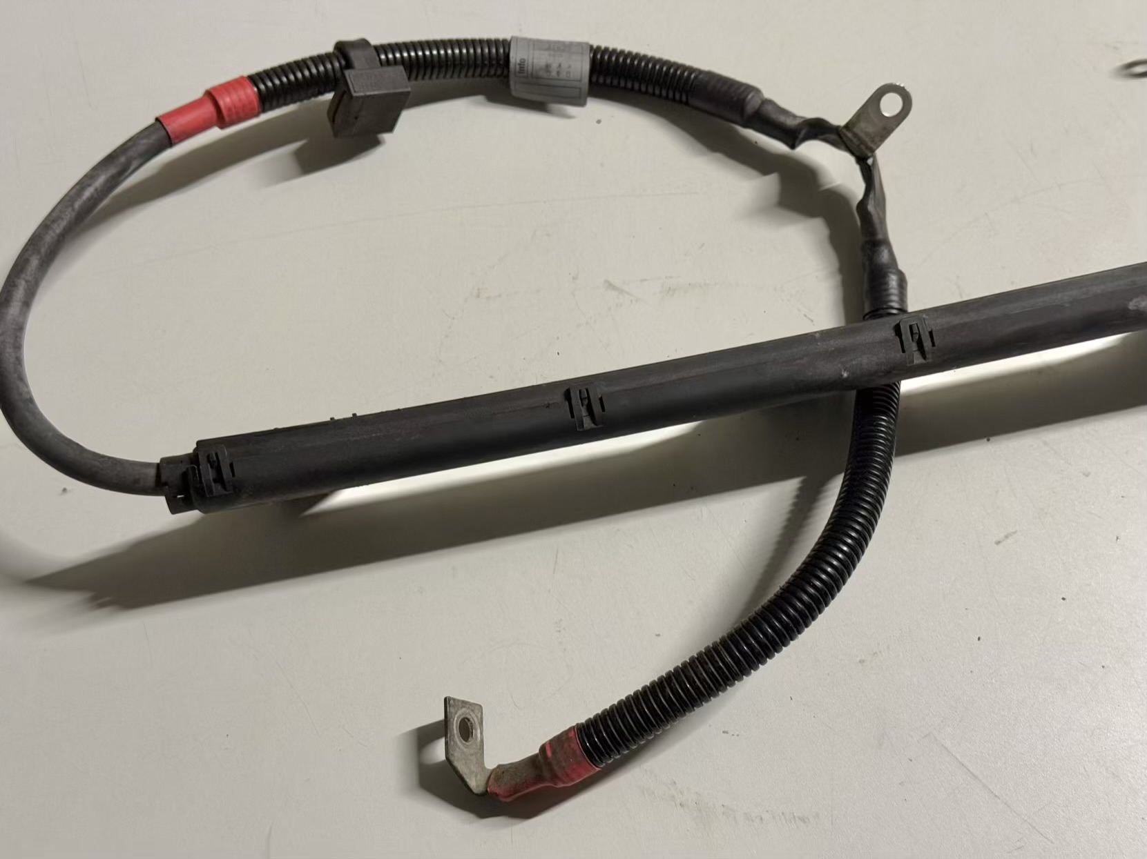 Kabelbaum Anlasser Lichtmaschine N43 BMW 116i E81 E87 2011 7560377, 7560378