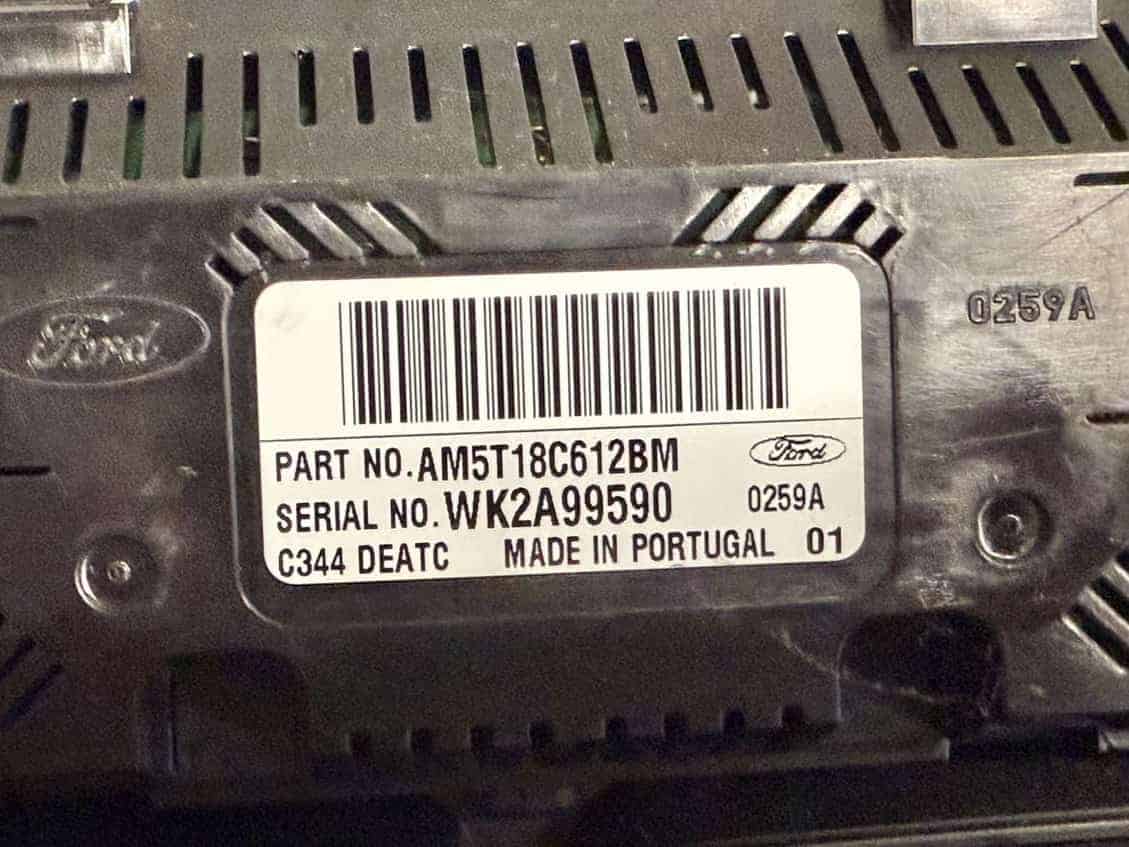 Bedienteil Klimaautomatik Ford C-Max 2014 AM5T18C612BM