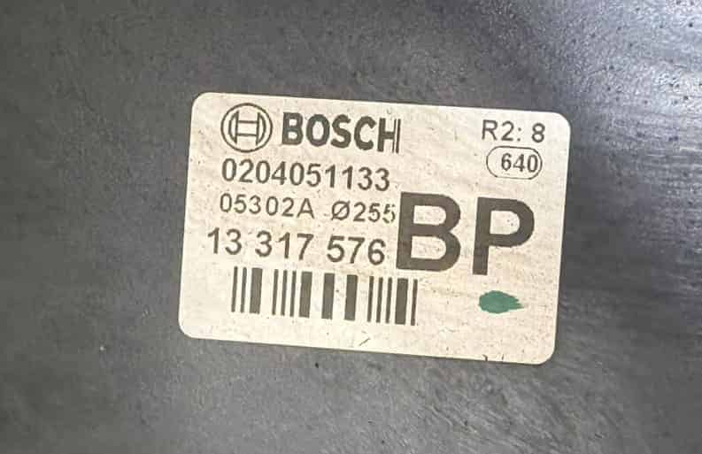 Bremskraftverstärker Opel Corsa D 2009