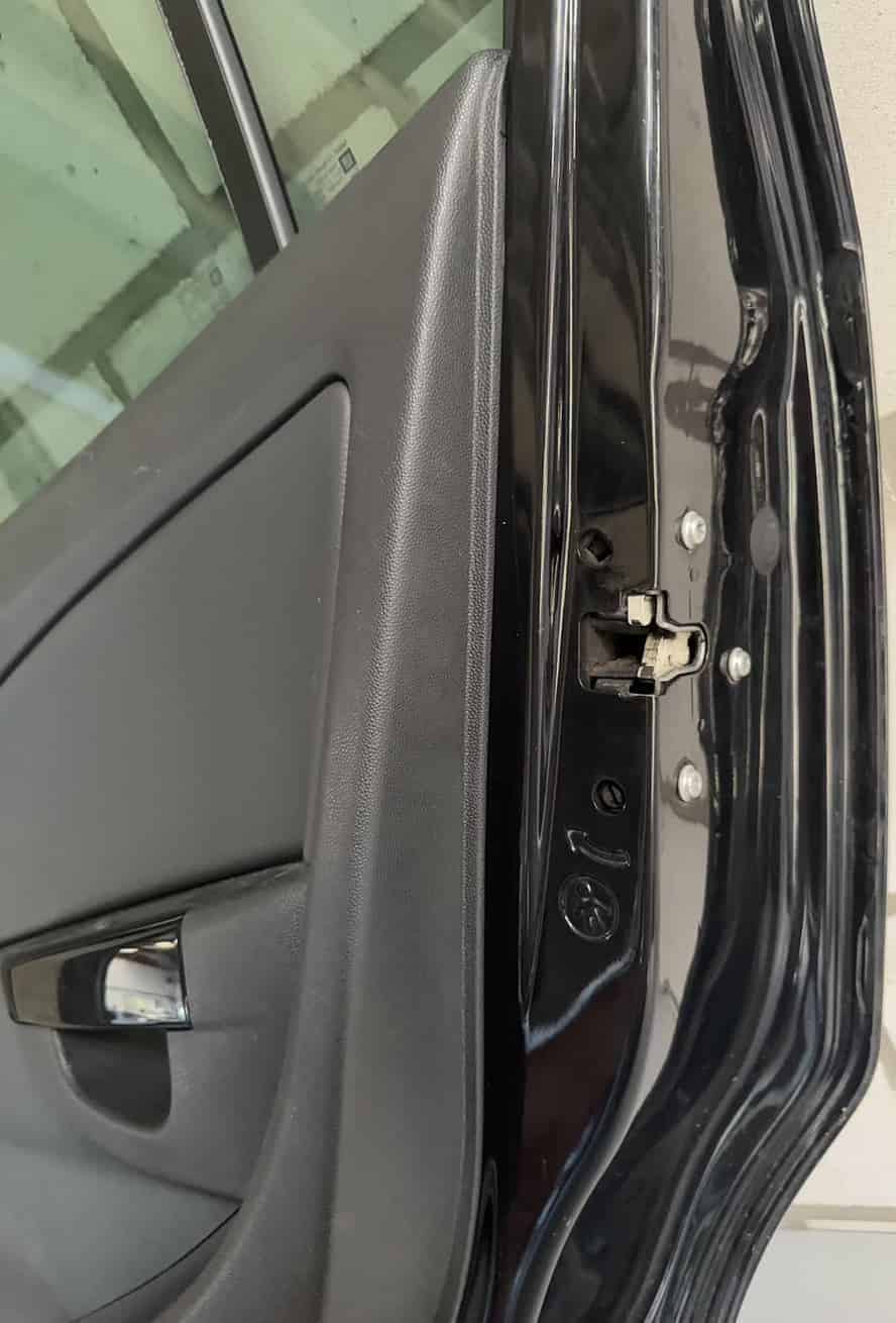 Tür hinten rechts Komplett Opel Corsa D 2009