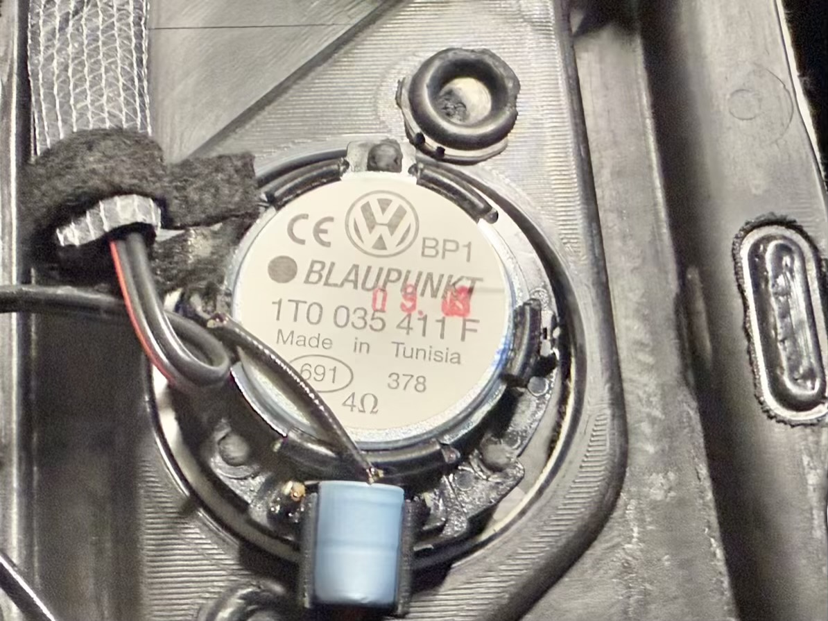 Türverkleidung hinten links VW Touran 1T1 2003 Trend 1T0867211