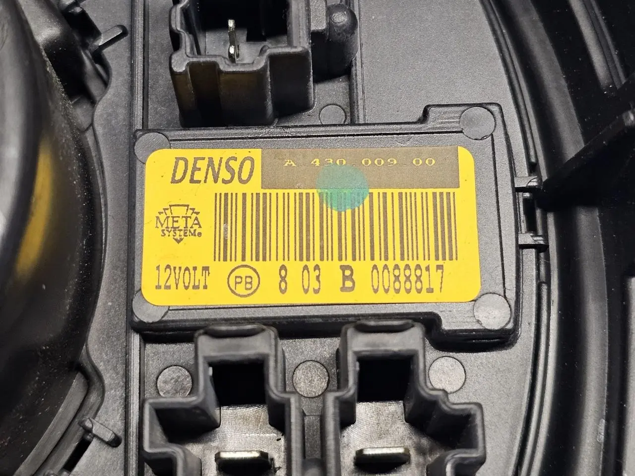 Geblaesewiderstand Heizungswiderstand Corsa D Opel Corsa D 1.2L 2008 A43000900