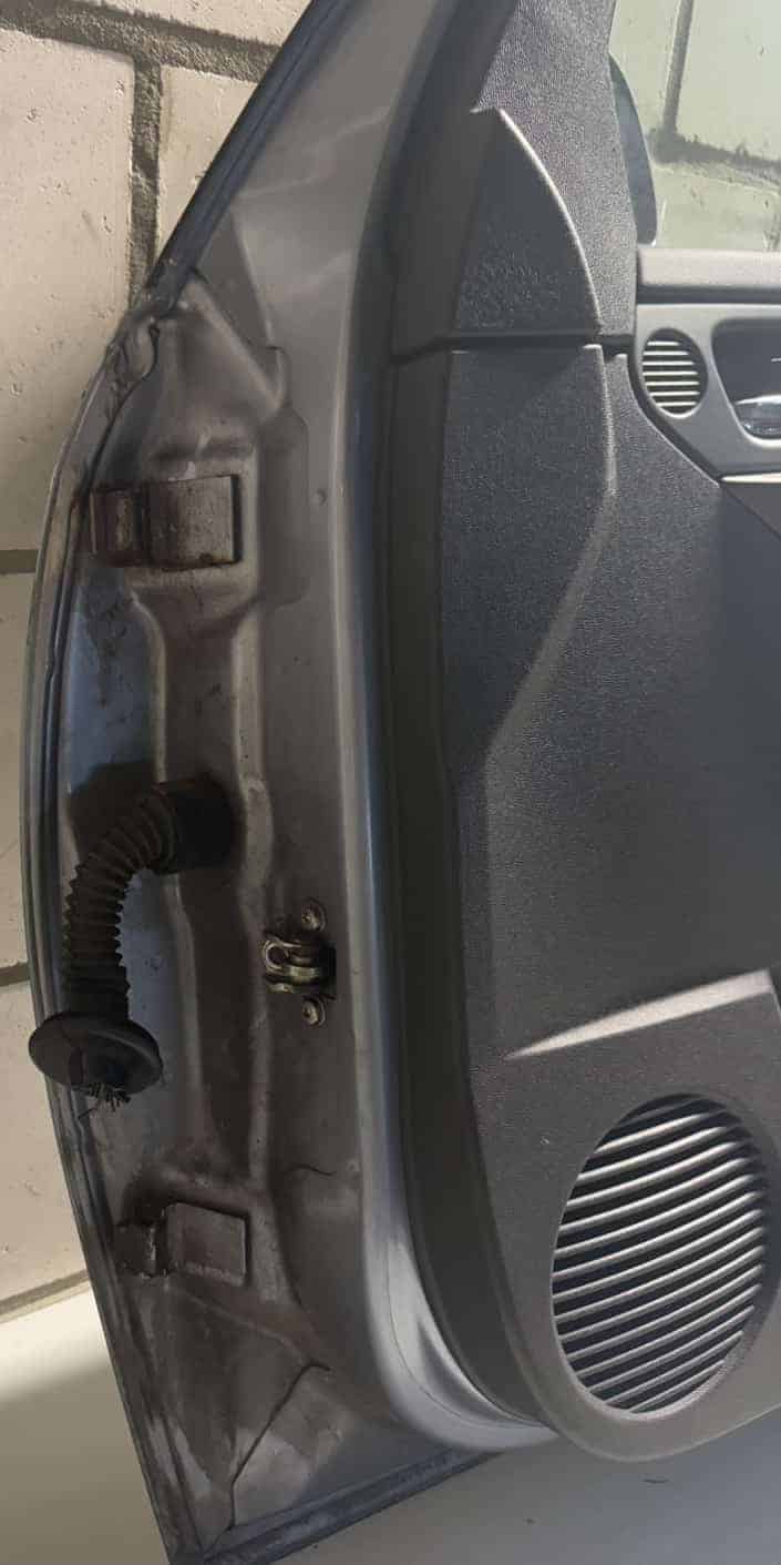 Beifahrer Tür Vorne Rechts Komplett mit Außen spiegel OPEL MERIVA 2003