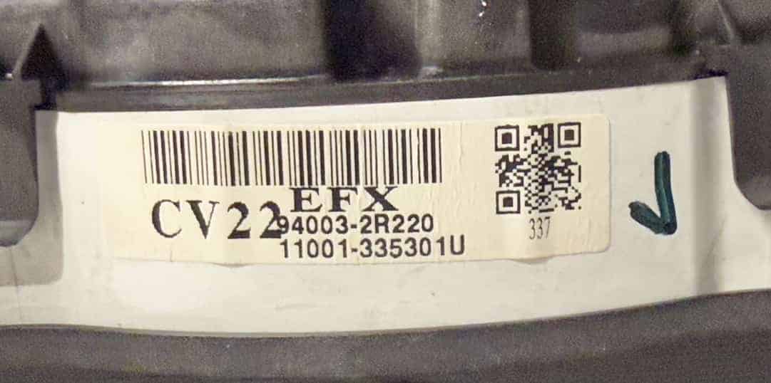 940032R220 Kombiinstrument Tachometer Hyundai i30 2010