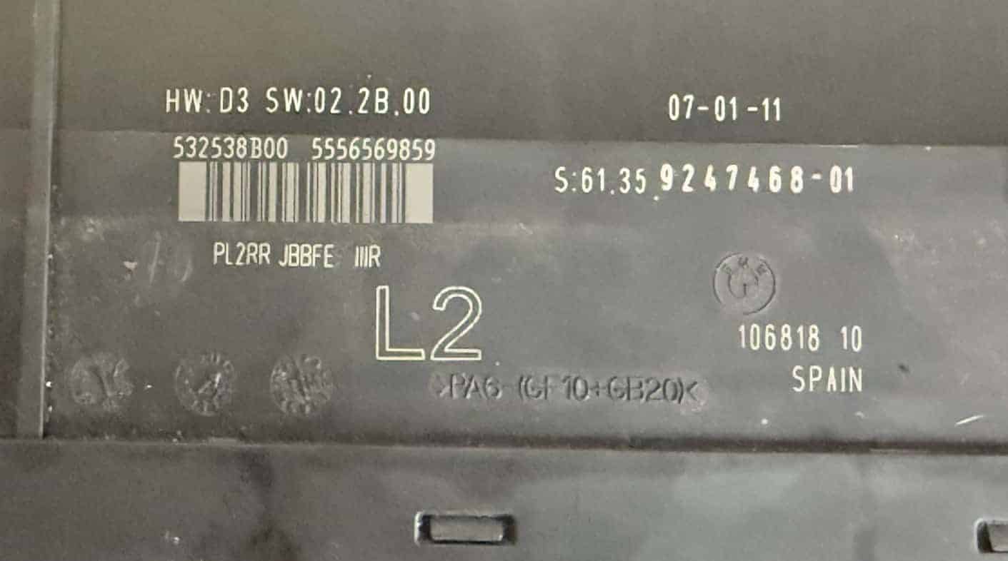 Komfort Steuergerät convenience BCM Elektronikmodul BMW 116i E81 2011