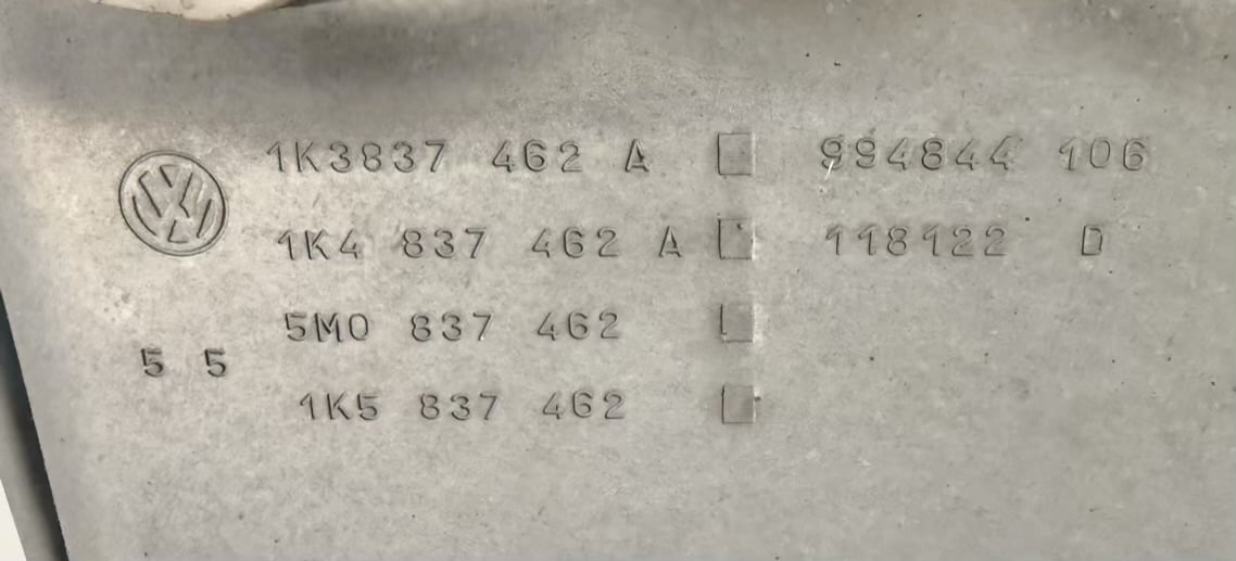 Fensterheber elektrisch Vorne Rechts VW Golf5 1K1 1.4L 1K3837462A, 5M0837462