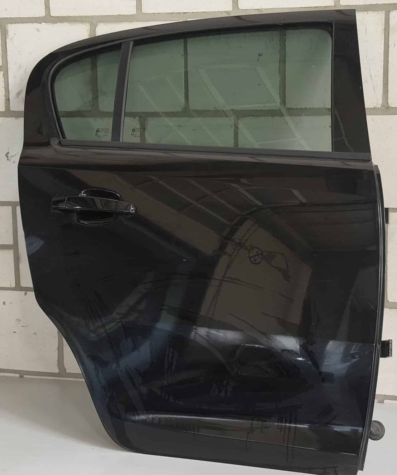 Tür hinten rechts Komplett Opel Corsa D 2009