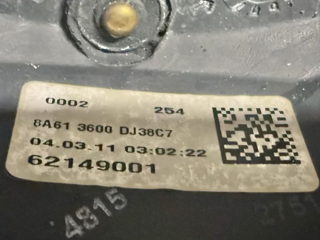 Lenkrad FORD Fiesta 1.4L 2008 8A613600DJ38C7, 62146117, 62149001