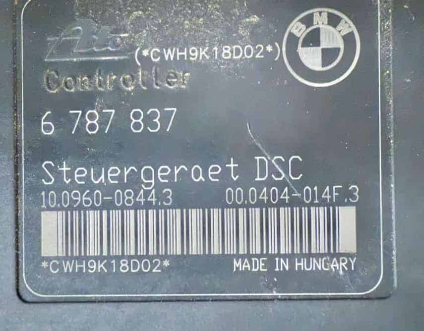 ABS Block Steuergerät BMW 116i E87 E81 2009