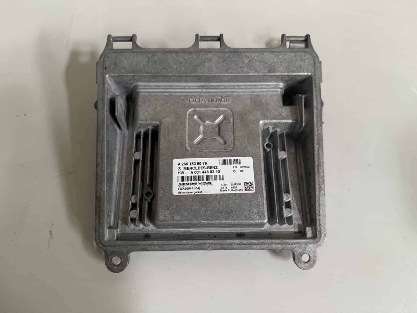 Motorsteuergerät ECU SIM266 Mercedes Benz BKlasse W245 B170 2005