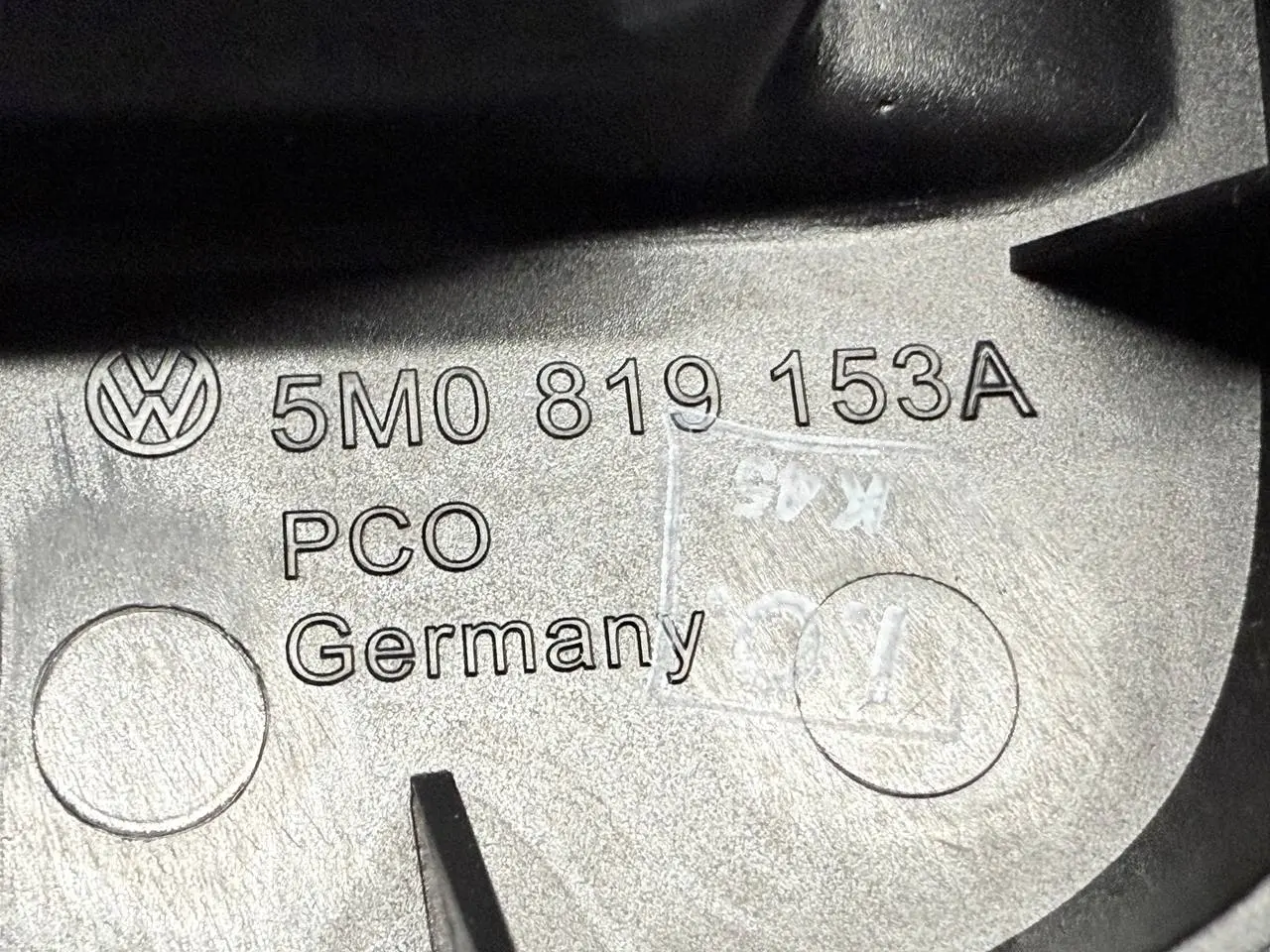 Abdeckung Luftausströmer Armaturenbrett VW Golf Plus 2006 5M1 1,6 5M0819153A