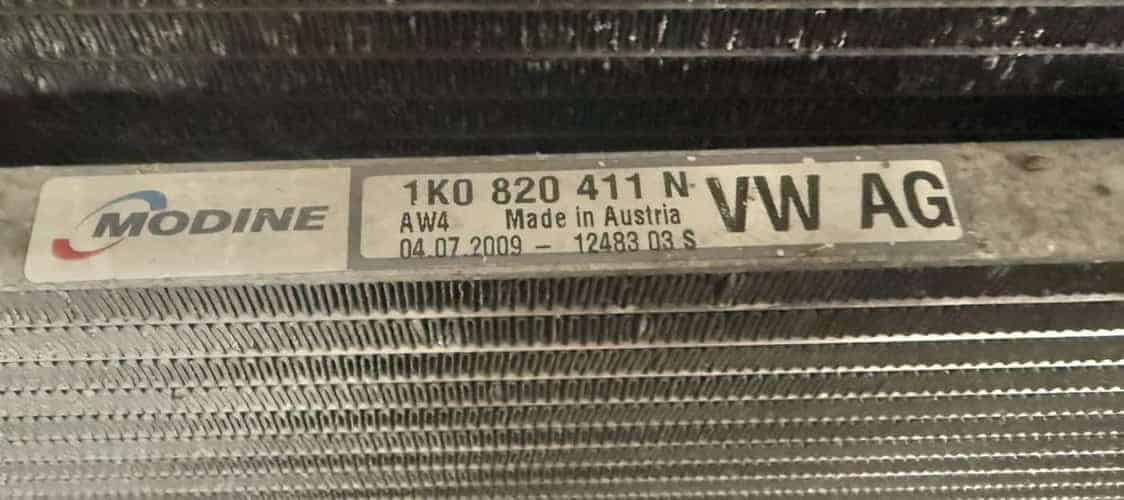 Front Kühlerset Lüfter Kompl. VW Golf Plus 2009 1K0121207, 1K0121253, 1K0121251