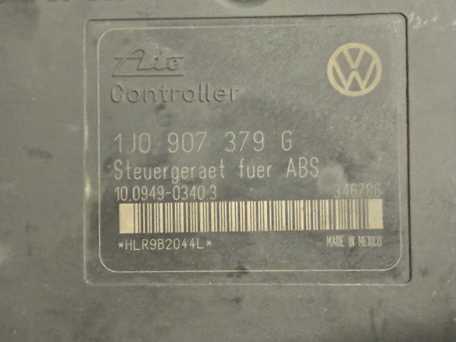 ABS-Block Steuergerät Hydraulikblock Golf 4 1,4 1J1 1998 1J0907379G, 1J0614117C