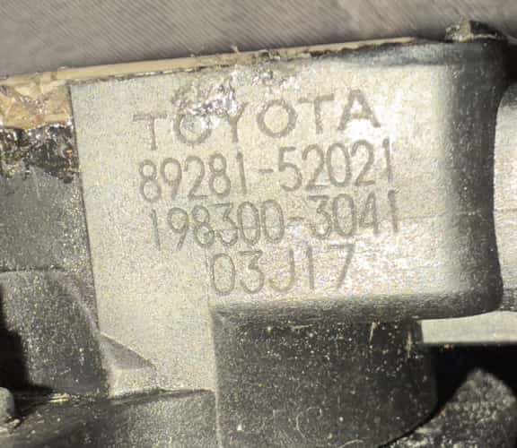 Gaspedal Diesel TOYOTA Verso 2008
