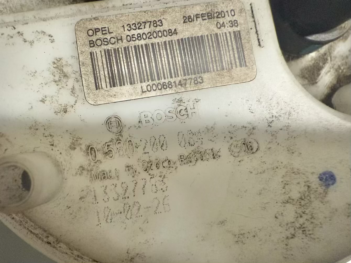 Kraftstoffpumpe Fördereinheit Opel Corsa D 13327783, 0580200084