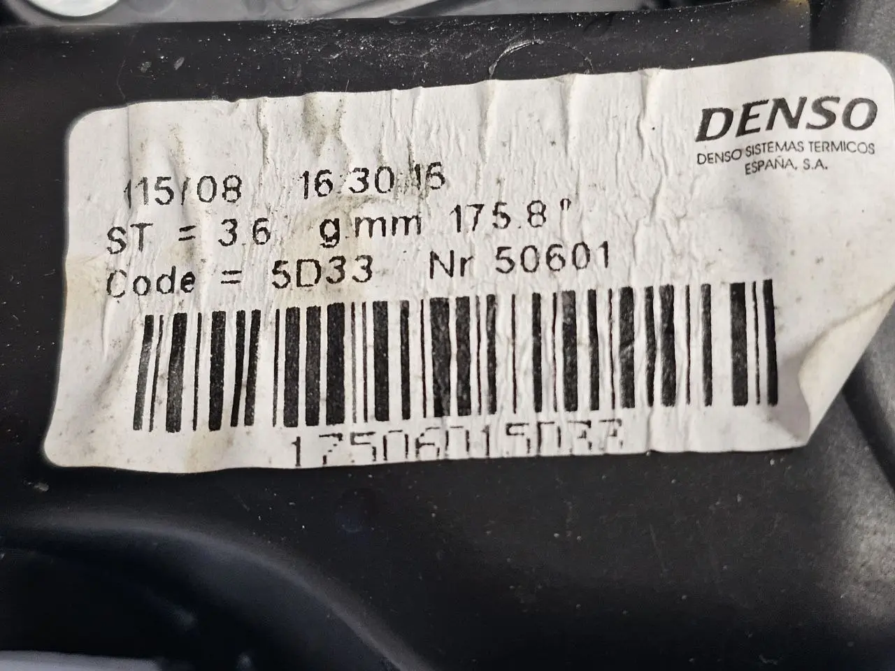 Geblaesewiderstand Heizungswiderstand Corsa D Opel Corsa D 1.2L 2008 A43000900