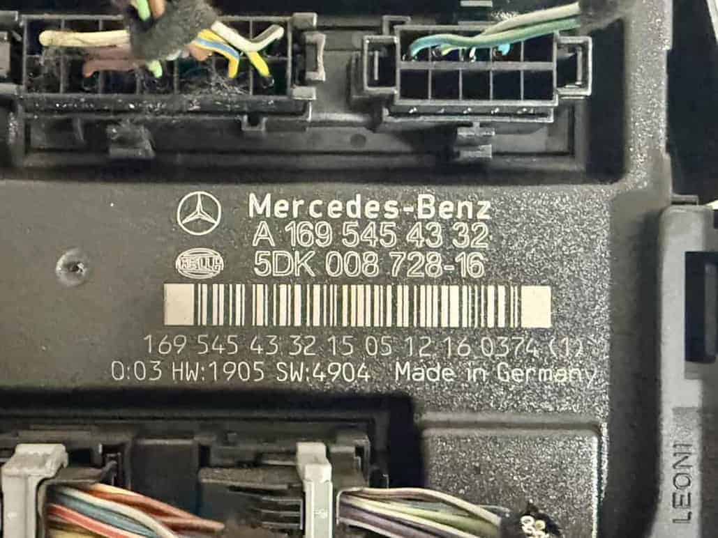BCM SAM Komfort-Modul Mercedes BKlasse W245 B170 2005