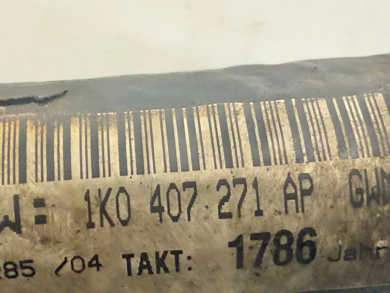 Antriebswelle links vorne Golf 5 6 Plus 1.4 VW Golf5 1K1 1.4L 1K0407271AP