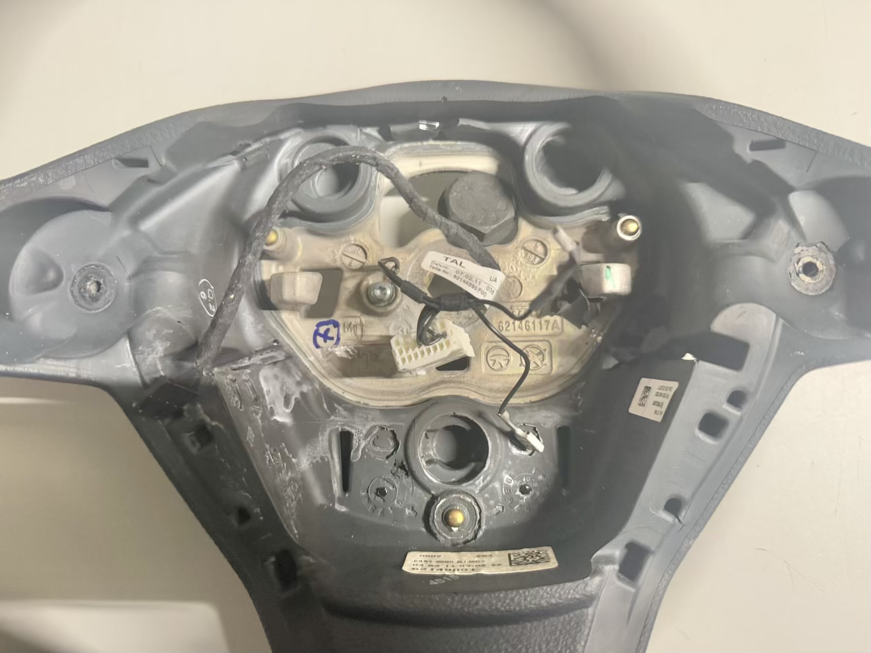 Lenkrad FORD Fiesta 1.4L 2008 8A613600DJ38C7, 62146117, 62149001