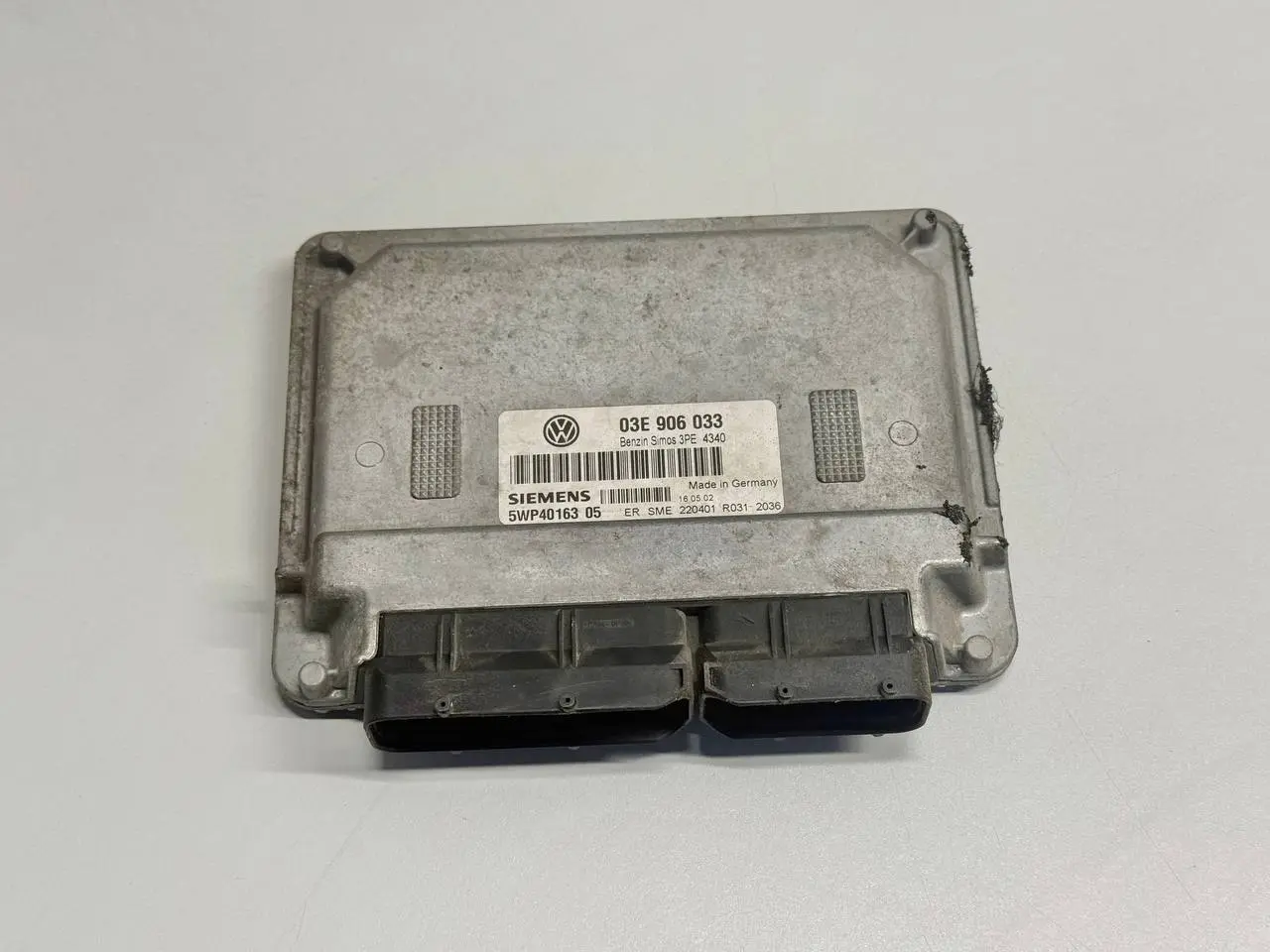 Motorsteuergerät ECU VW Polo 9N1 1,2L 2002 03E906033, 5WP4016305