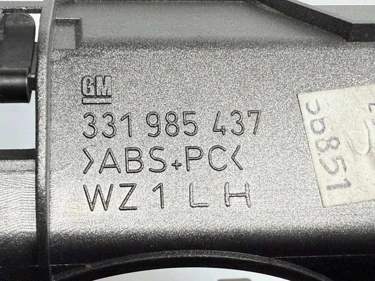 Abdeckung Mittelkonsole Lüftungsgitter Radioblende ASTRA-H 1.6 2007 331985437