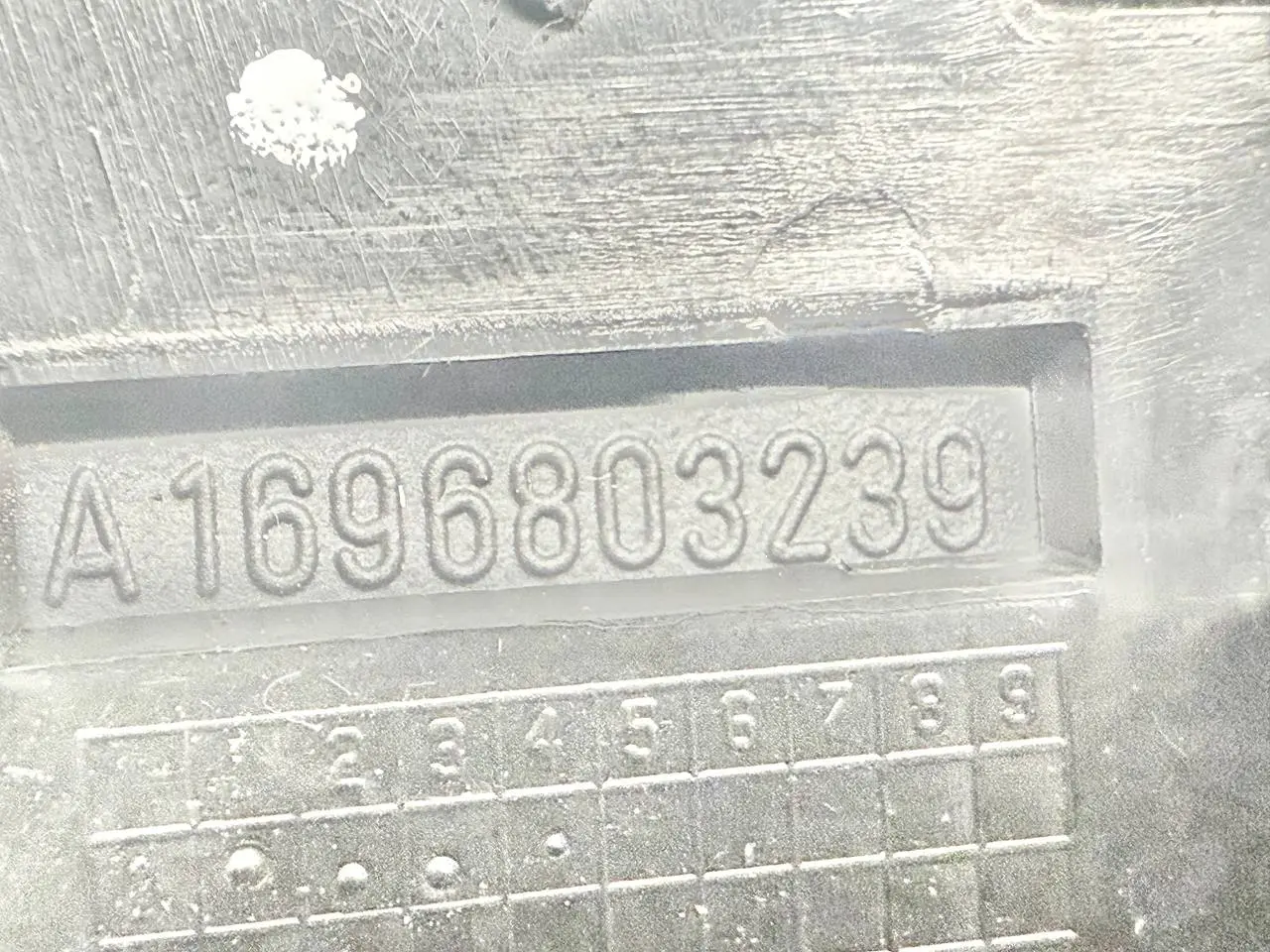 Mittelkonsole Abdeckung Rahmen Mercedes BKlasse W245 B170 2005 A1696803239