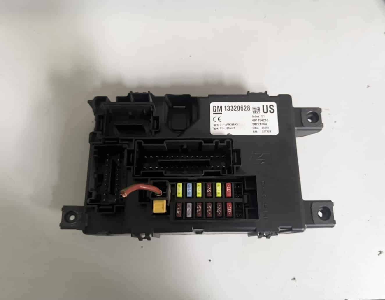 BCM Steuergerät Sicherungskasten Opel Corsa D 2009