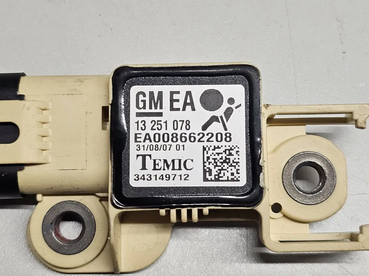 Airbagsensor Crashsensor ASTRA-H 1.6 DOHC 2007 13251078