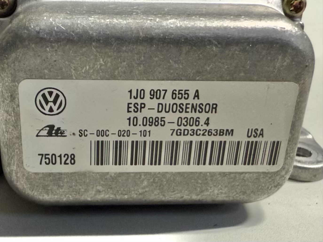 ESP Sensor Duo Sensor VW Touran 1T1 2003 1J0907655A, 10098503064