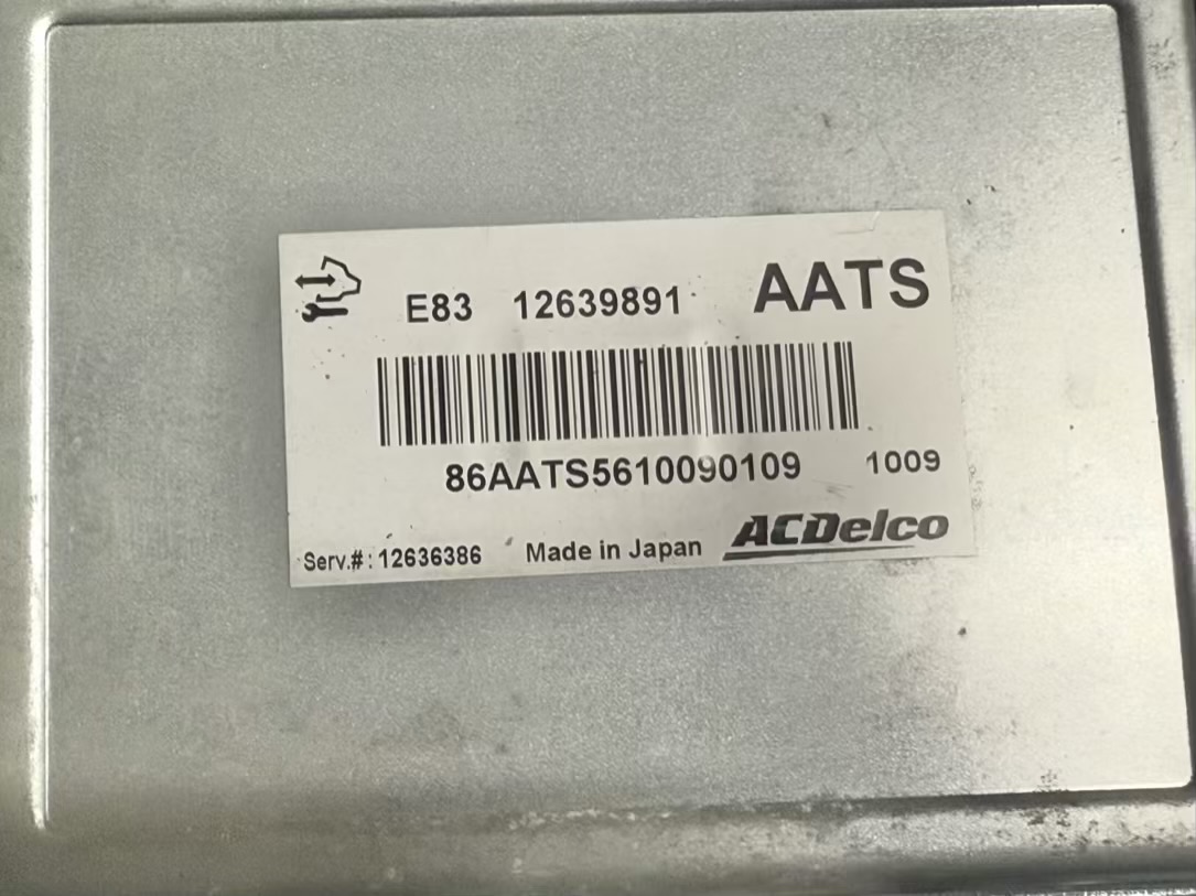 Motor Steuergerät ECU Opel Mokka 1,8 Benzin 12639891, E83 (geprüft)