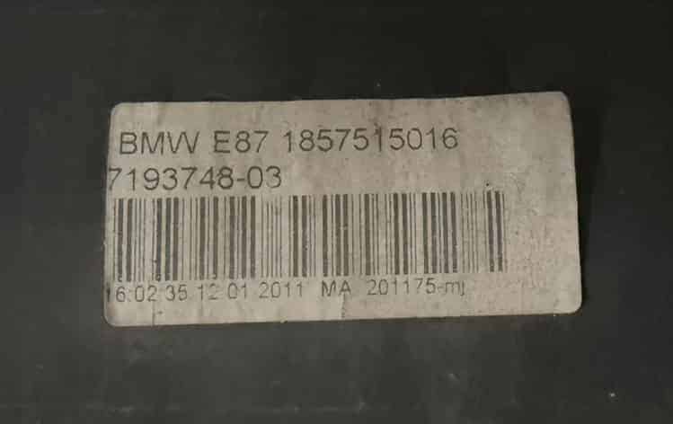 Frontpaneel Frontblech Stoßstangenrahmen vorne Träger BMW 116i E81 E87 2011