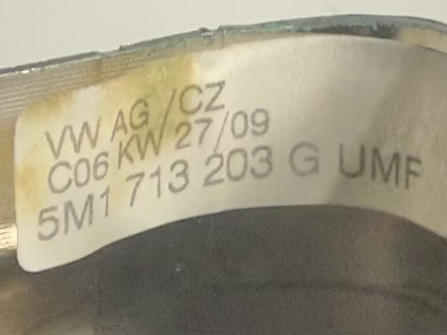 Abdeckung Schaltung Ganganzeige VW Golf Plus 2009 5M1713203