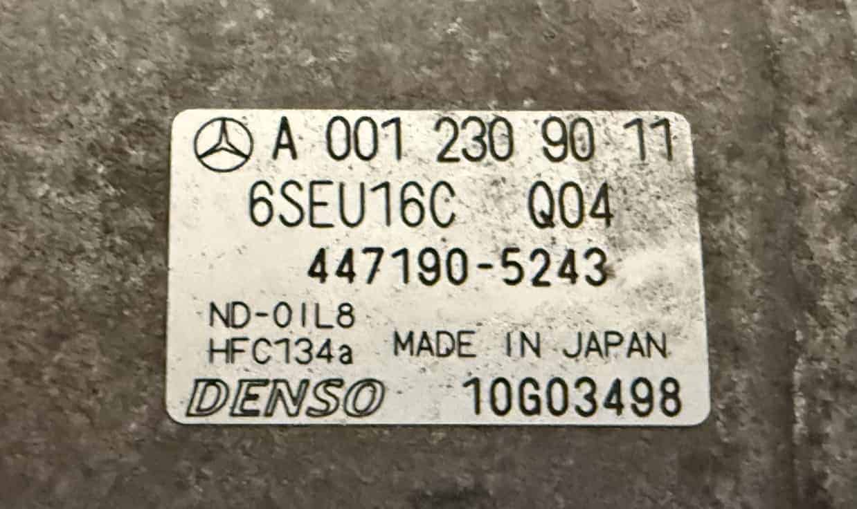 Magnetkupplung-Kompressor Klimakompressor Mercedes Benz BKlasse W245 B170 2005