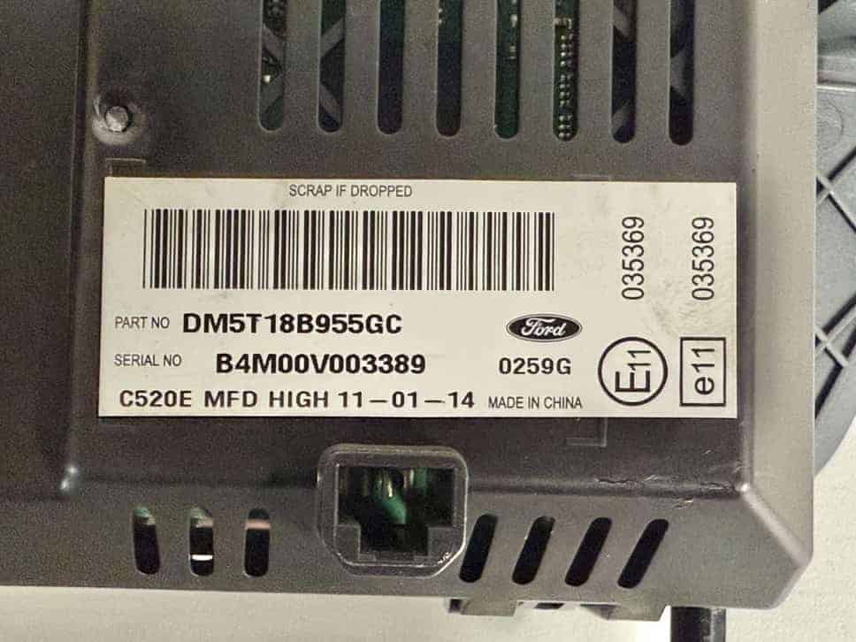 Autoradio Anzeige Bildschirm Mittelkonsole Ford C-Max 2014 DM5T18B955GC