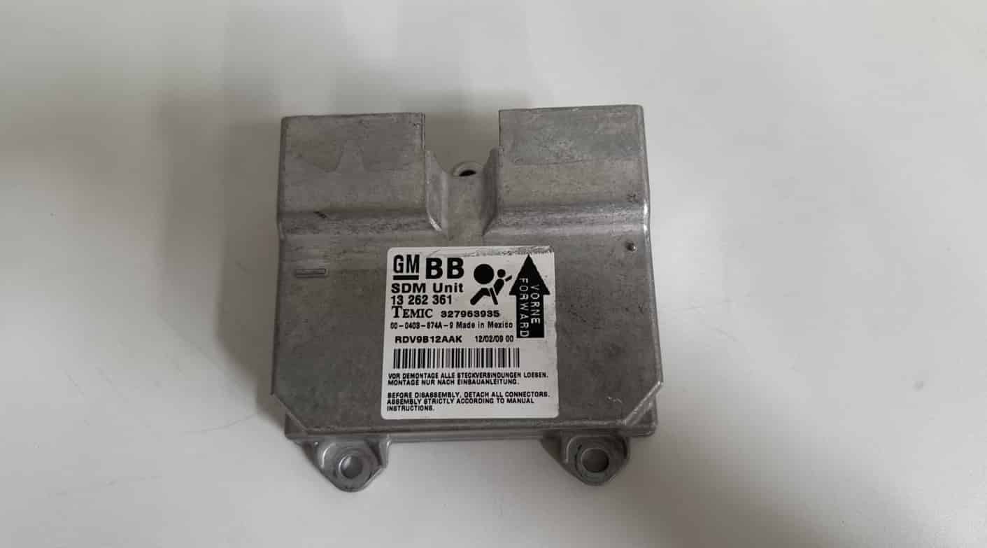 Airbag Steuergerät Opel Corsa D 2009