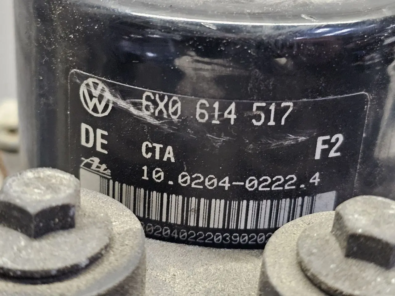 ABS Steuergerät Hydraulikblock VW Golf 4 1,6 1J1 2000 6X0614517, 1C0907379