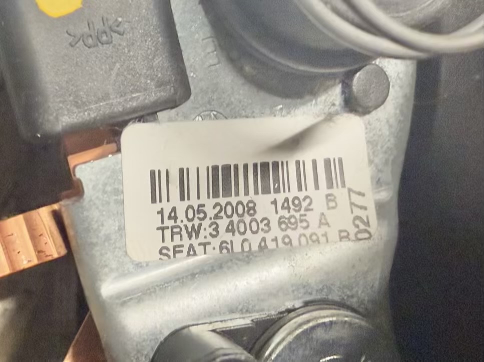 Lenkrad Seat Ibiza 1.2 2008 6L0419091, 34003695
