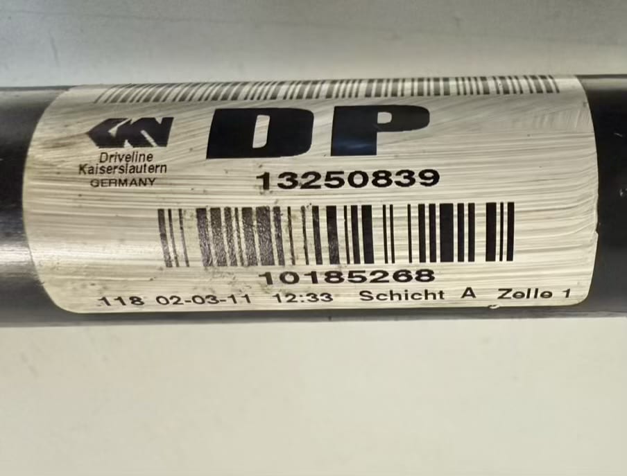Antriebswelle Vorne Rechts 1.7 CDTI OPEL ASTRA-J 2011 13250839, 10185268