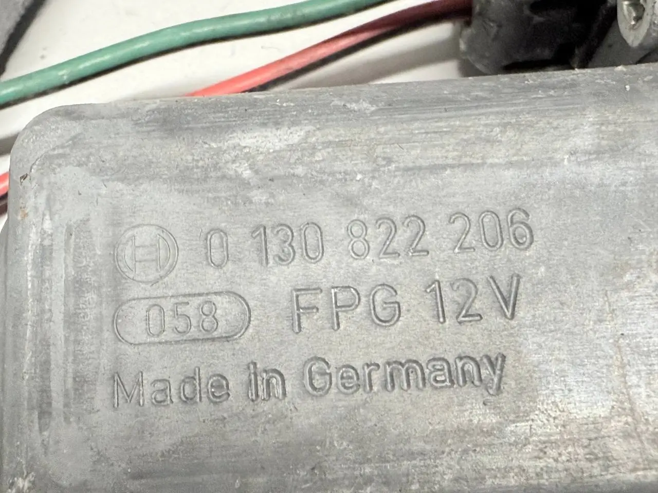 Fensterheber Motor vorne links Mitsubishi Colt 2006 1,3 0130822206
