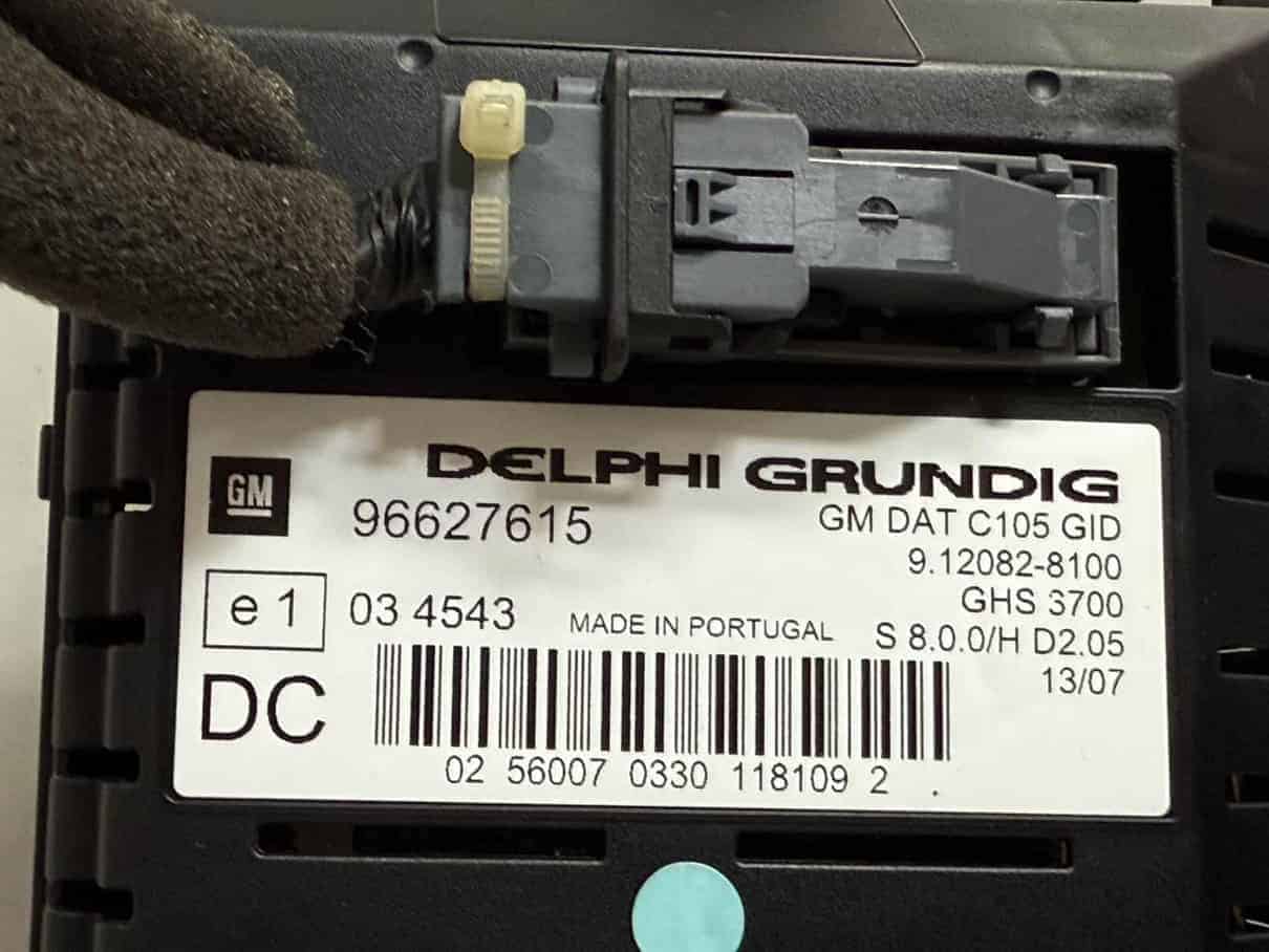 Bordcomputer Anzeige OPEL GM ANTARA 2007